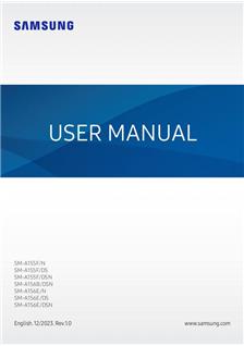 Samsung Galaxy A15 manual. Tablet Instructions.